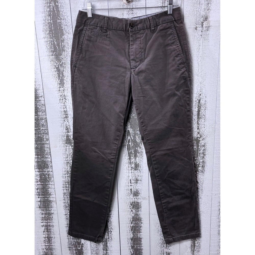 Perk Chino Pants Men's 30/30 Slim‎ Fit Stretch Twill Gray